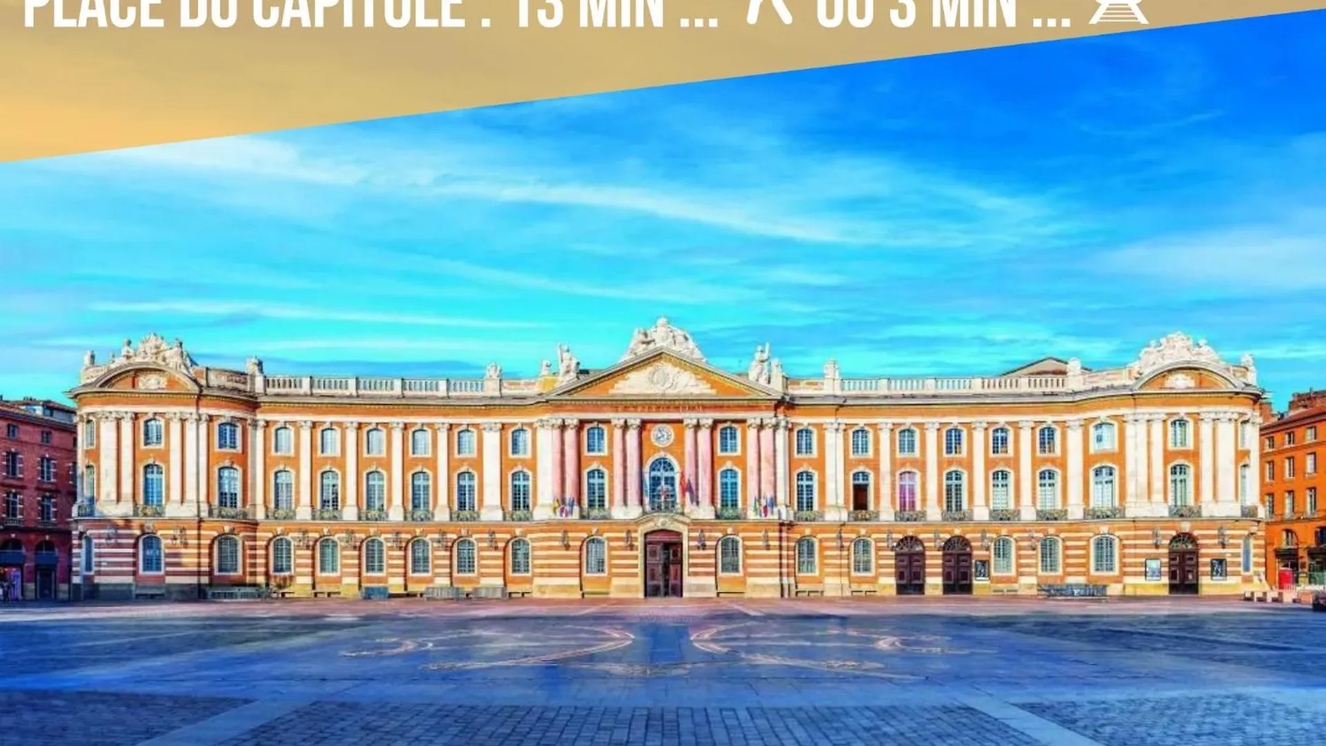 Lägenhet Le Maya - Suite Tout Inclus Avec Lit King-Size Toulouse